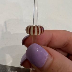 Trollbeads Chocolate Stripe Bead